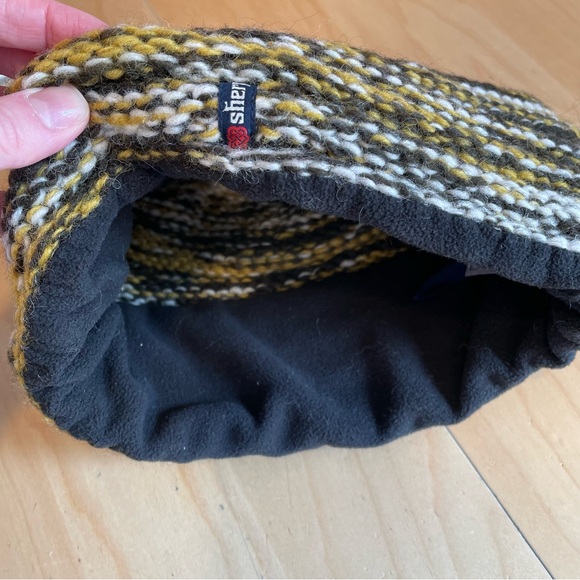 Sherpa Men’s Knit Beanie Cap 100% Lamb’s Wool with Soft Forehead Lining Gorpcore - Picture 4 of 8